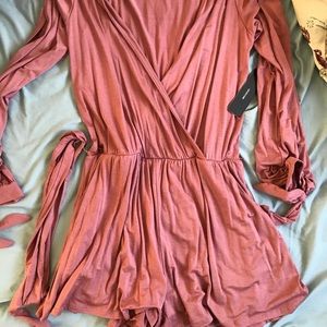 NWT Super cute pink romper